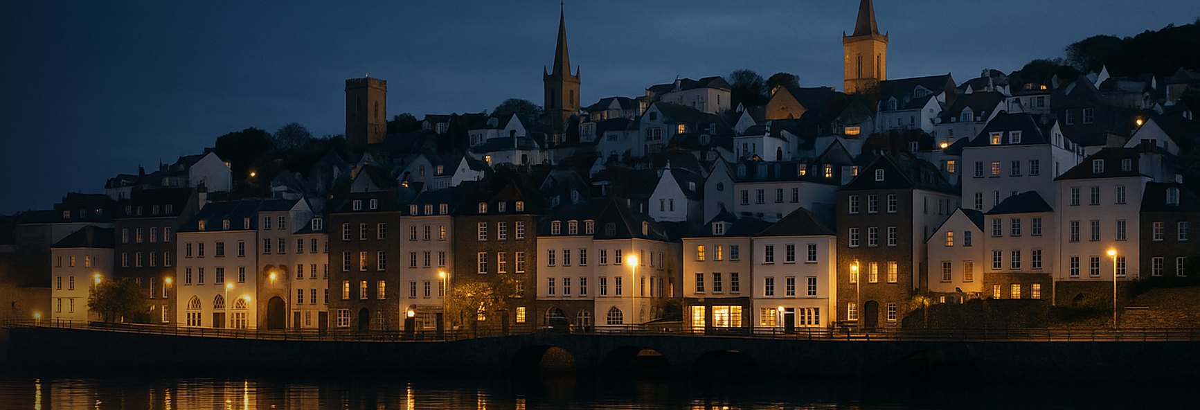 St Peter Port skyline