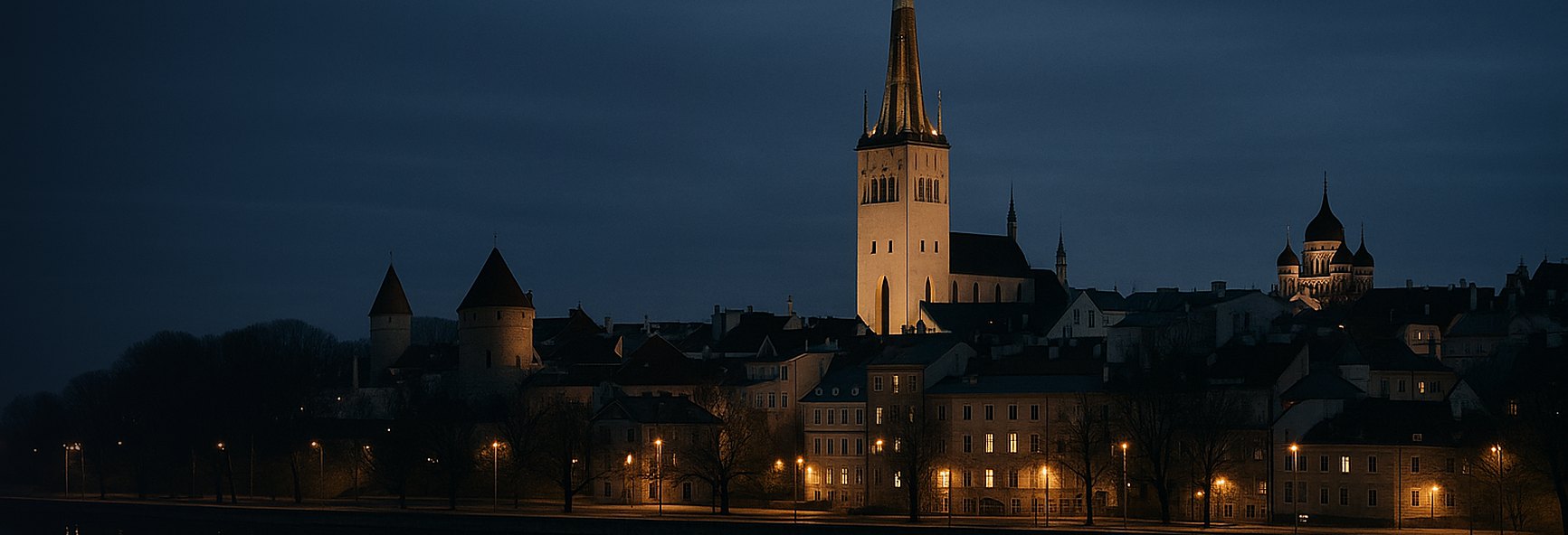 Tallinn skyline