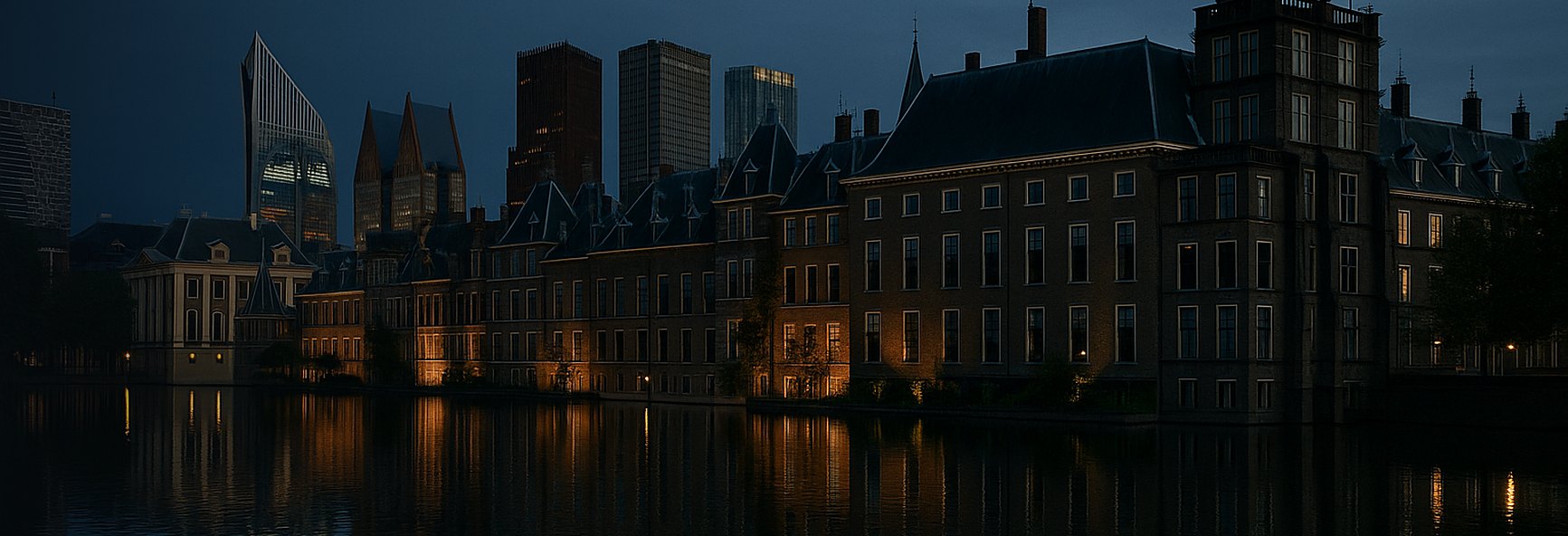 The Hague skyline
