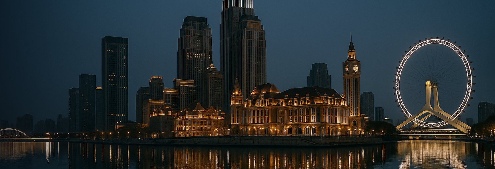 Tianjin skyline