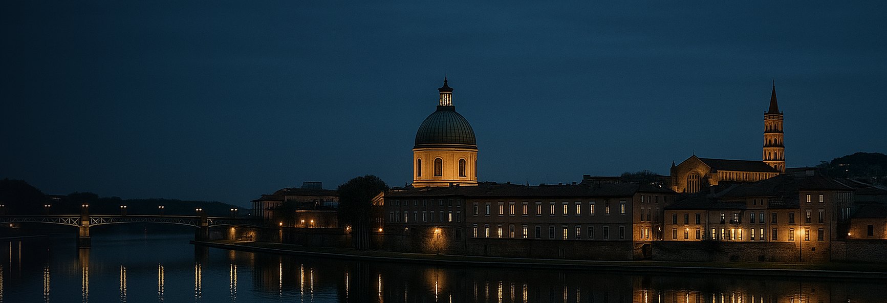 Toulouse skyline
