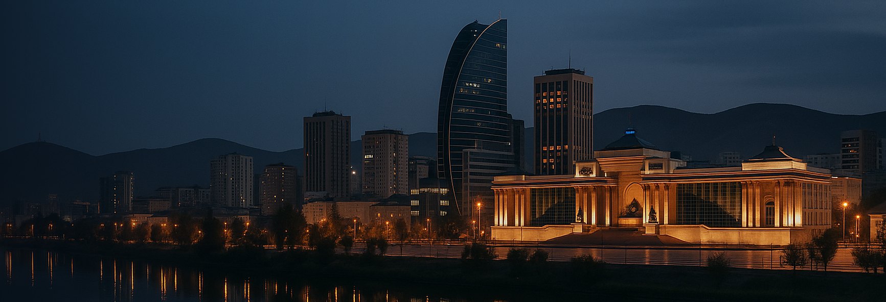 Ulaanbaatar skyline
