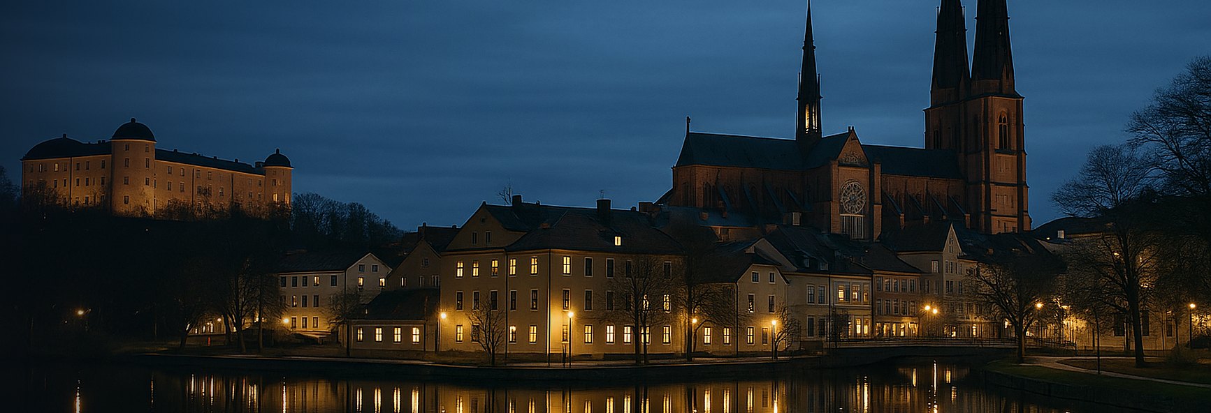 Uppsala skyline