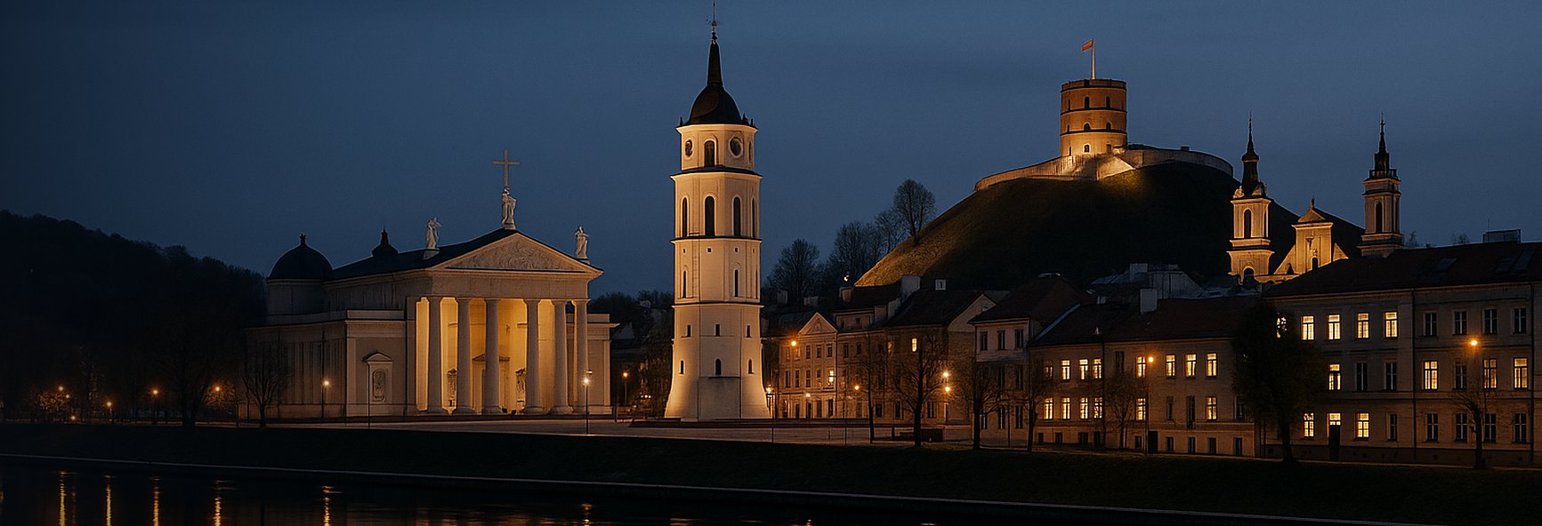 Vilnius skyline