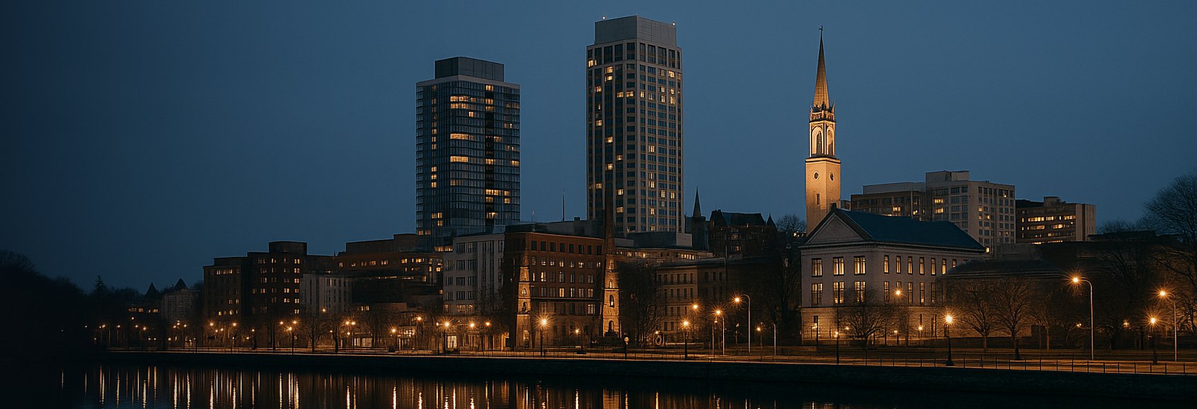 White Plains skyline