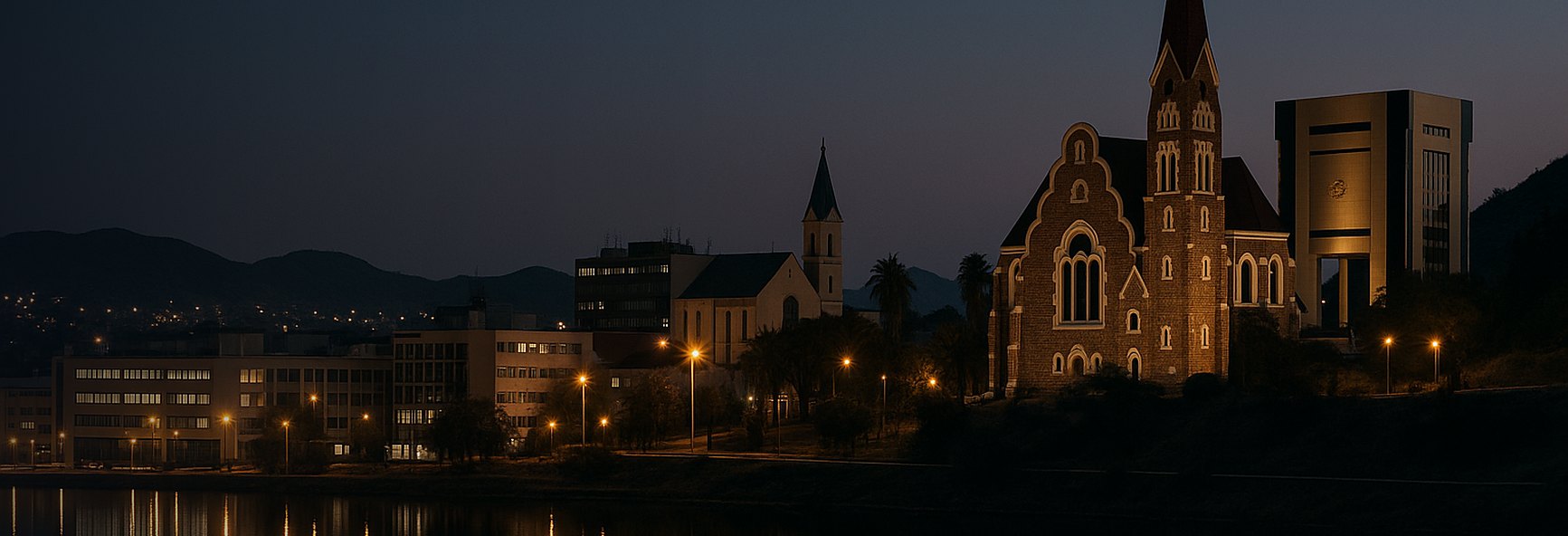 Windhoek skyline