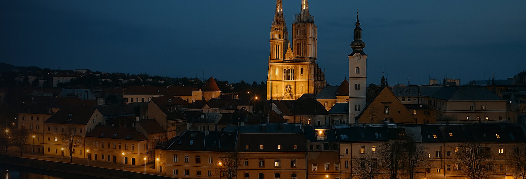 Zagreb skyline