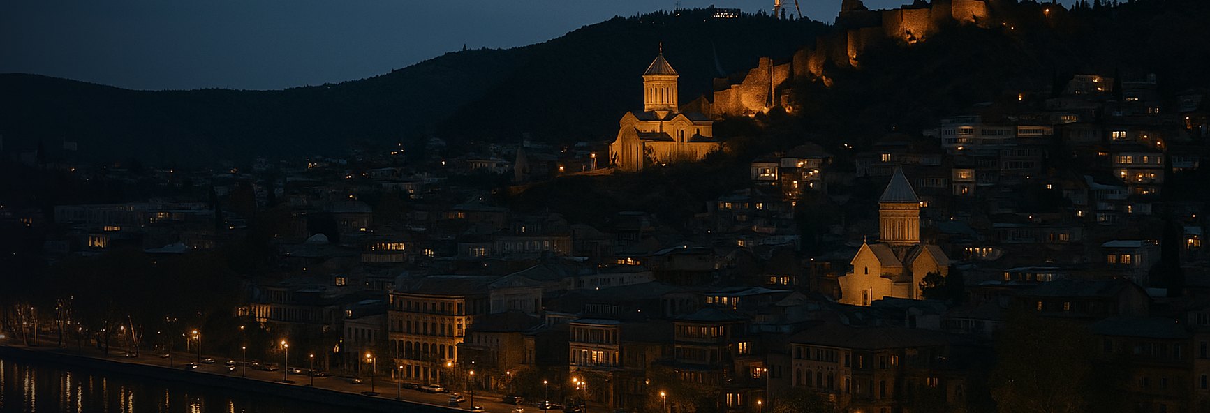 Tbilisi skyline