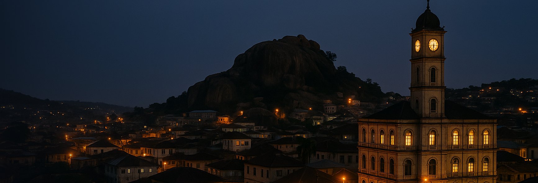 Abeokuta skyline