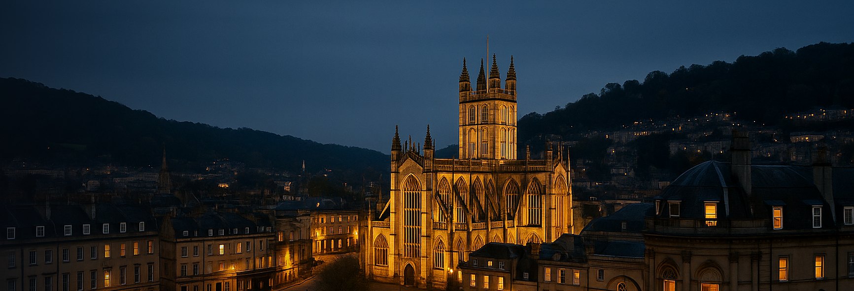 Bath skyline