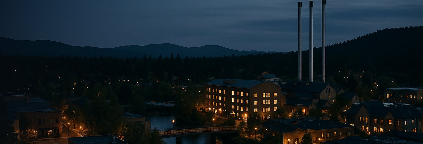 Bend skyline
