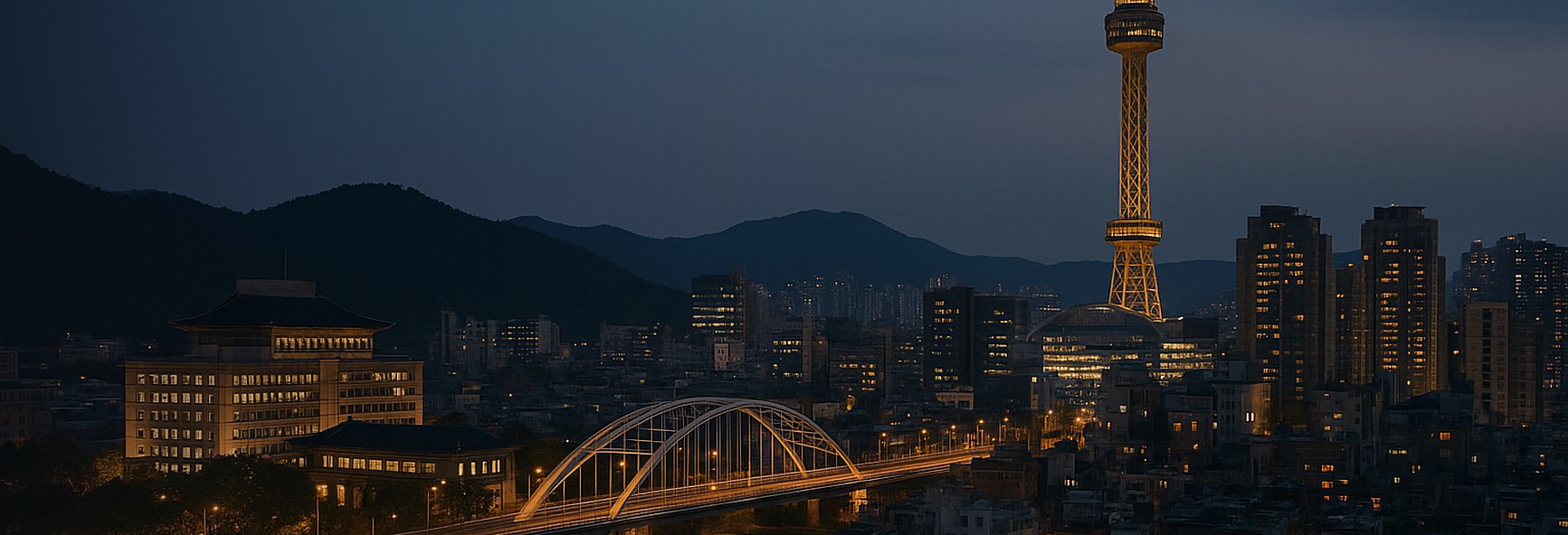 Daegu skyline