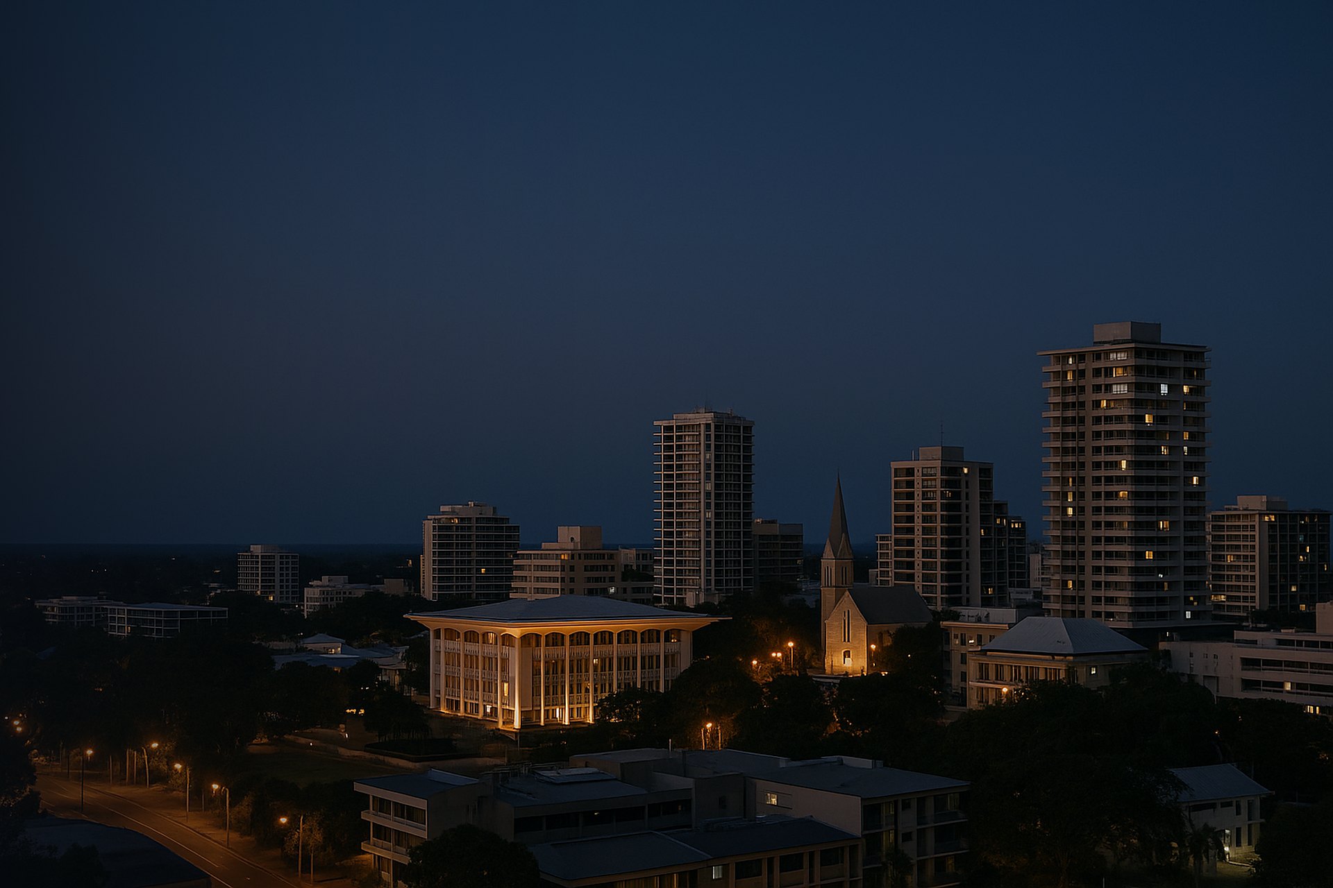 Darwin skyline
