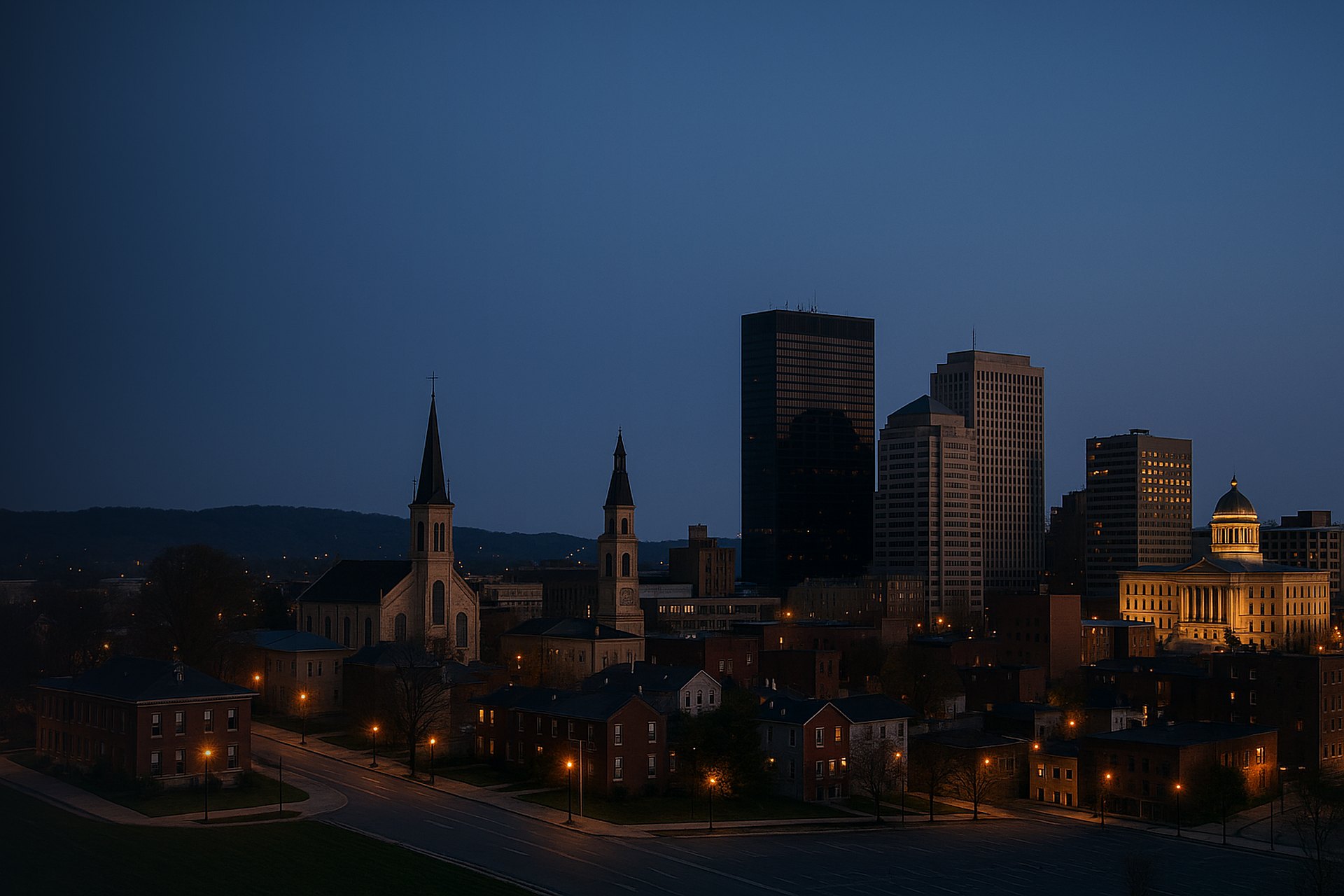 Dayton skyline