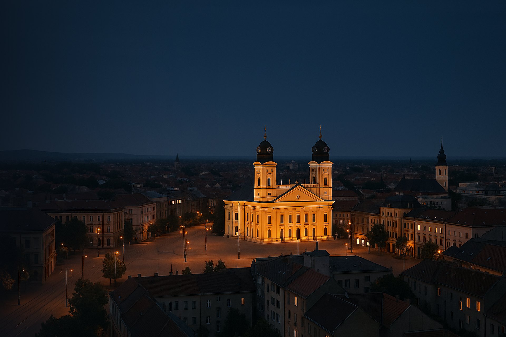 Debrecen skyline