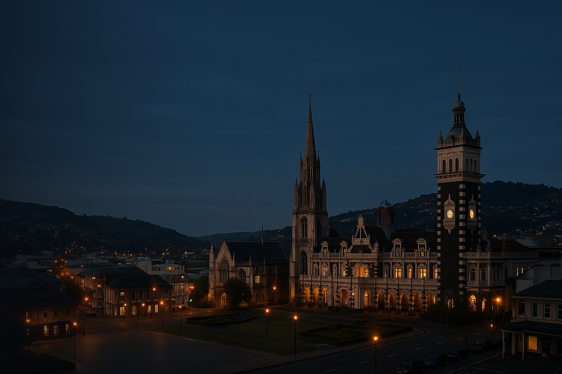 Dunedin skyline