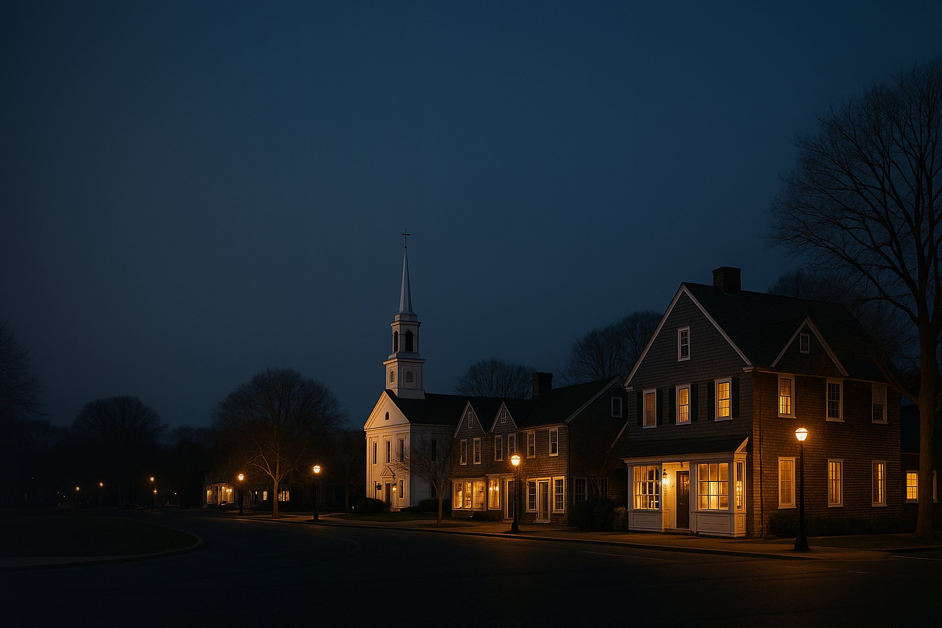 East Hampton skyline