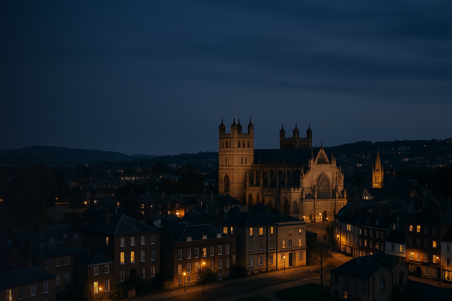 Exeter skyline