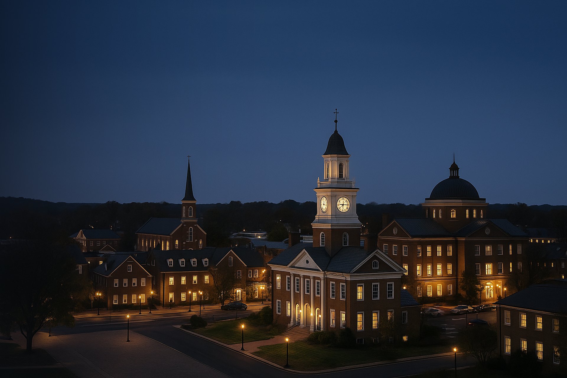 Fairfax skyline