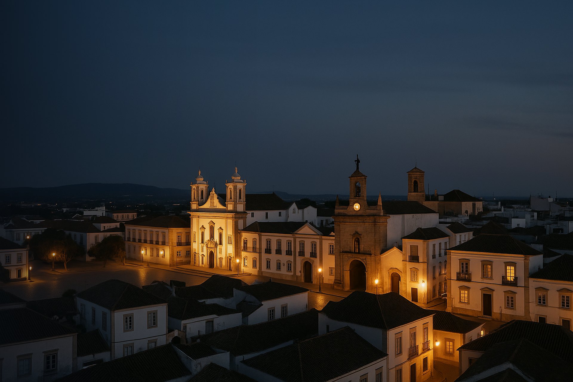 Faro skyline