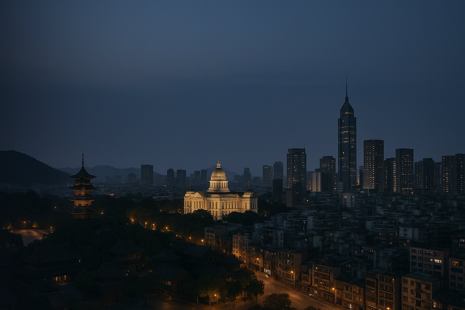 Foshan skyline
