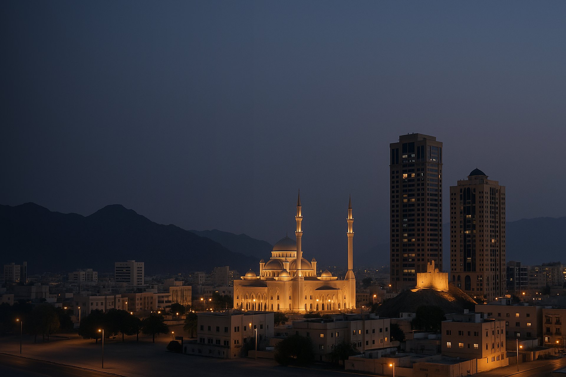 Fujairah skyline