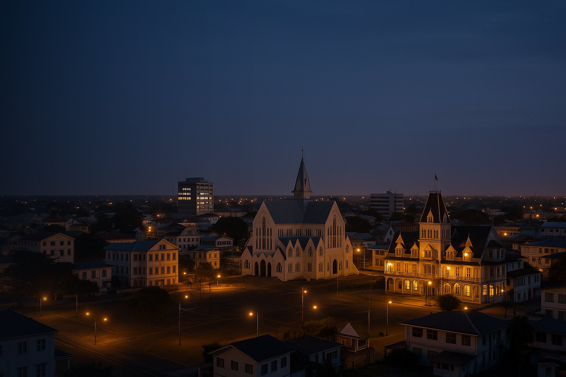 Georgetown skyline