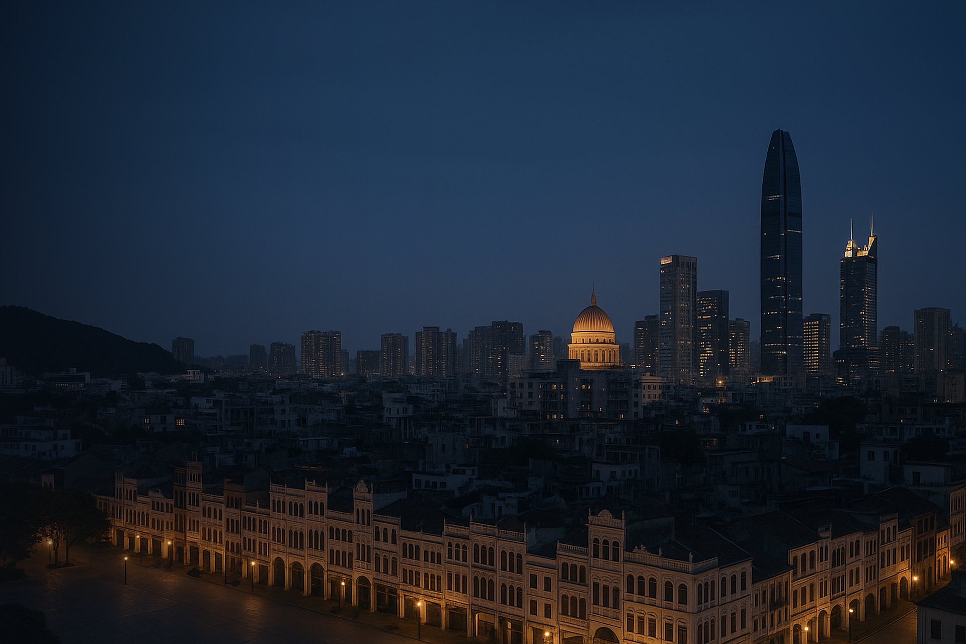 Haikou skyline