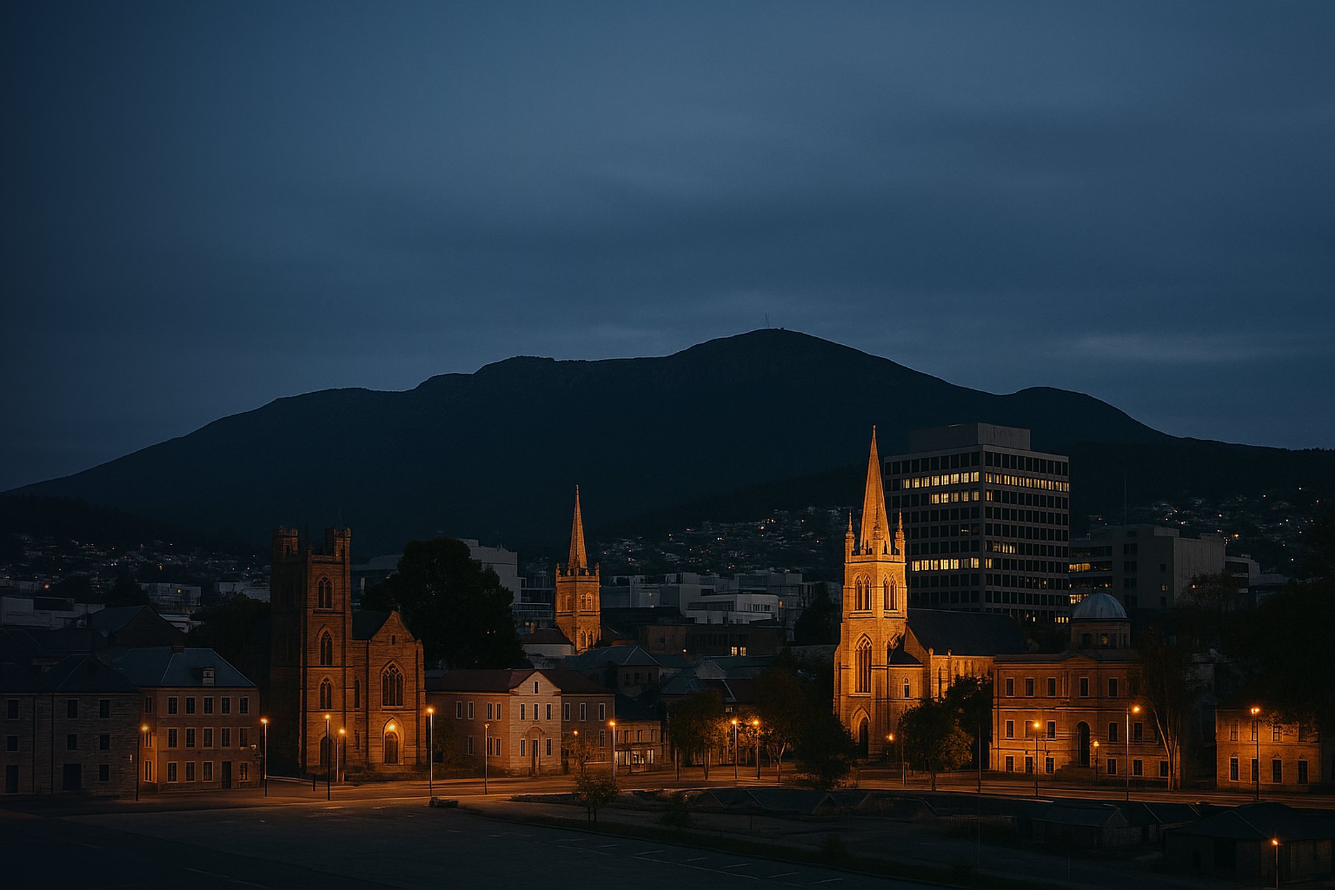 Hobart skyline