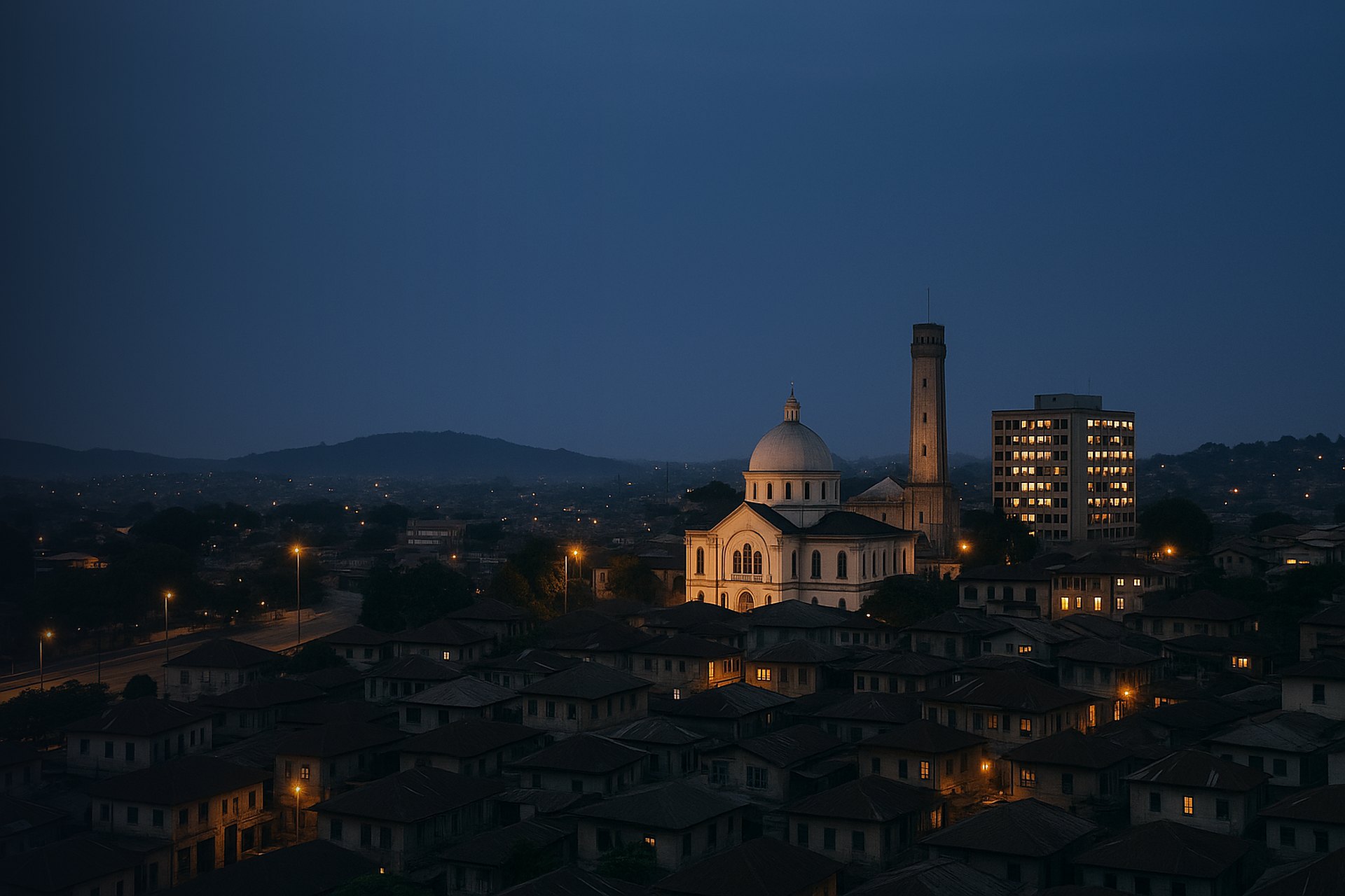 Ibadan skyline