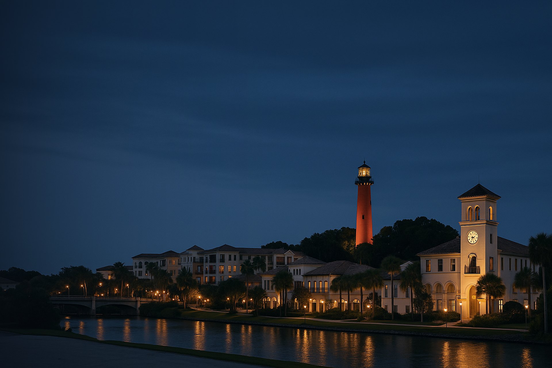 Jupiter skyline