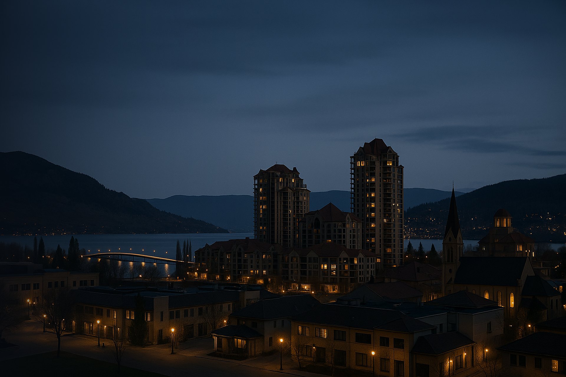 Kelowna skyline