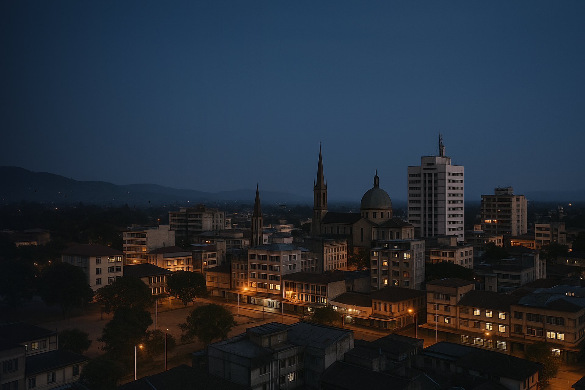 Kisumu skyline