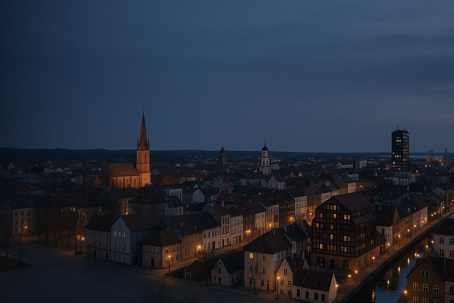 Klaipėda skyline