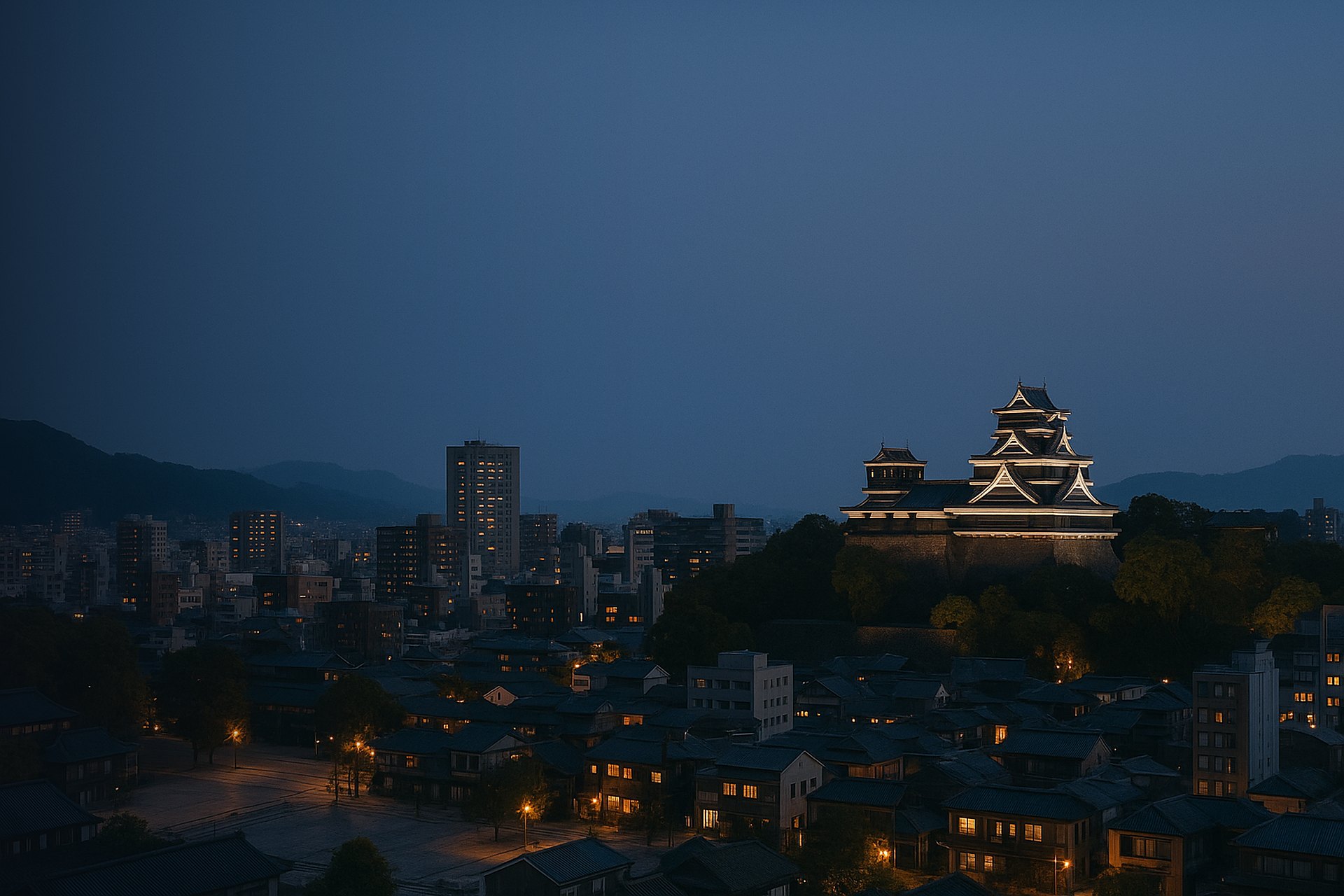 Kumamoto skyline