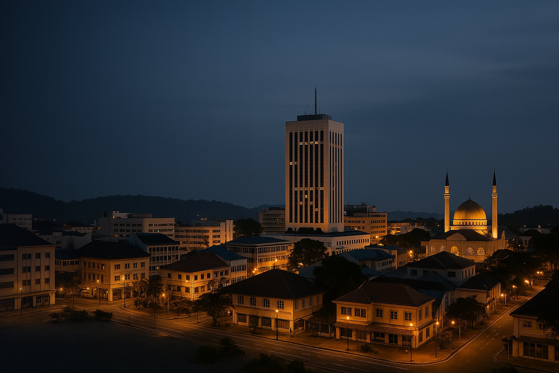 Labuan skyline