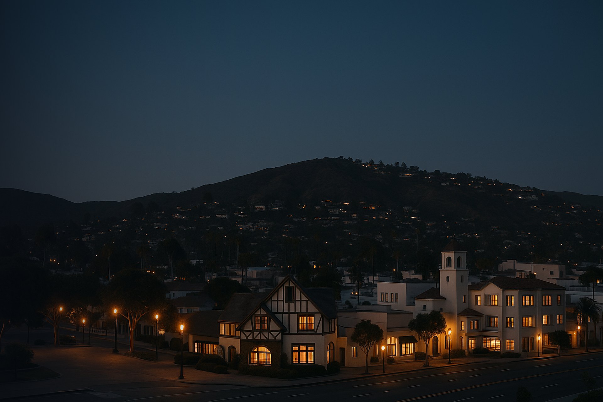 Laguna Beach skyline