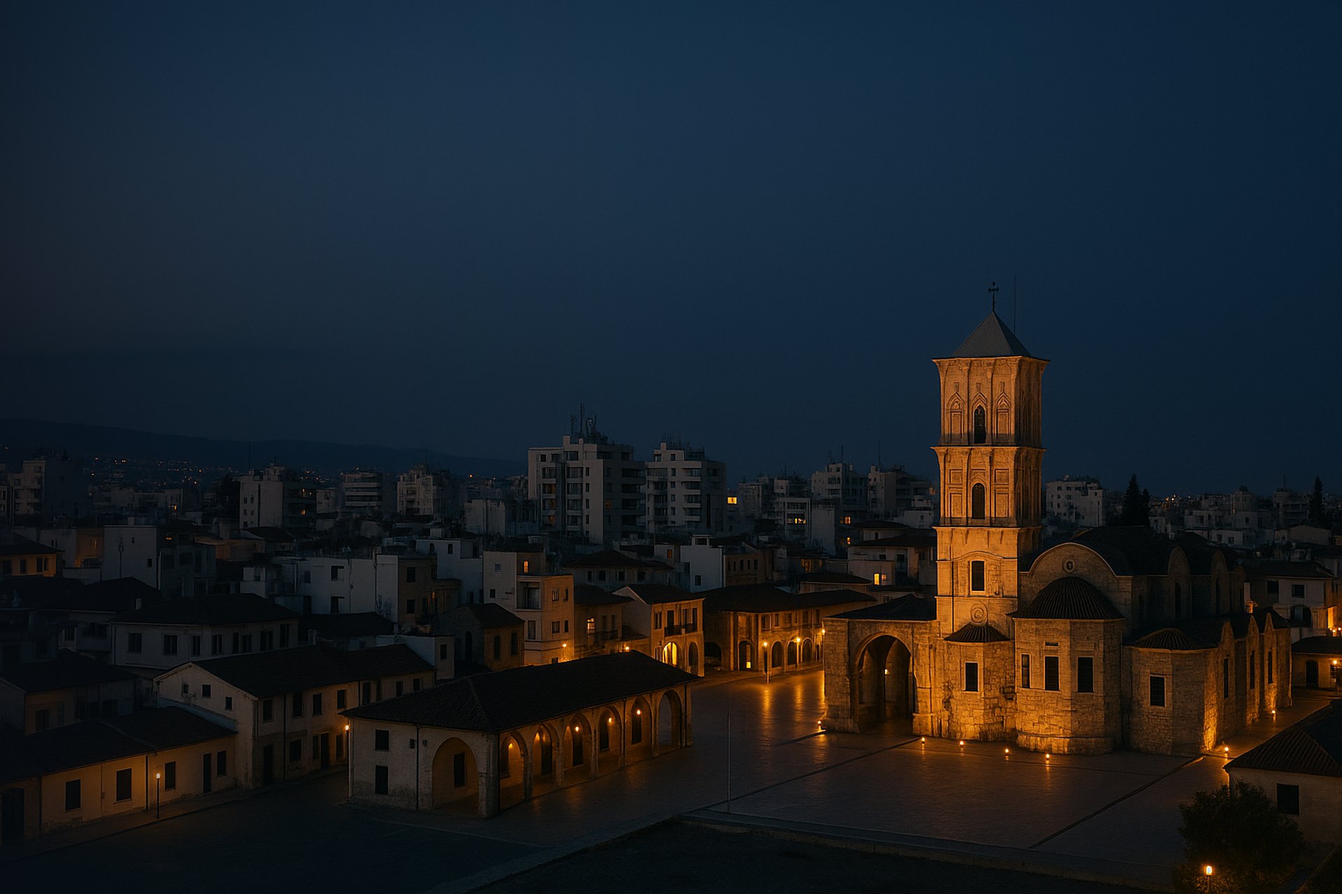 Larnaca skyline