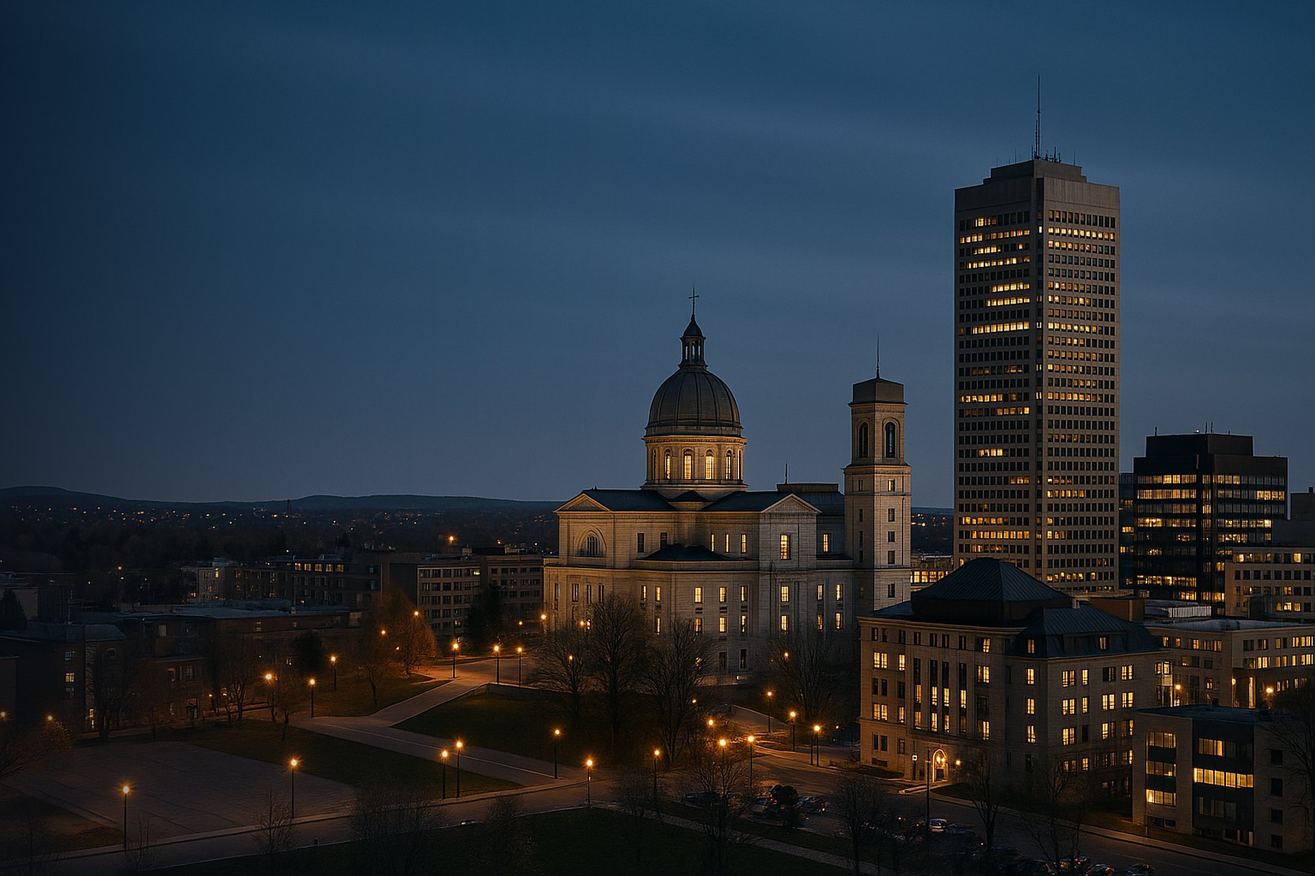 Laval skyline