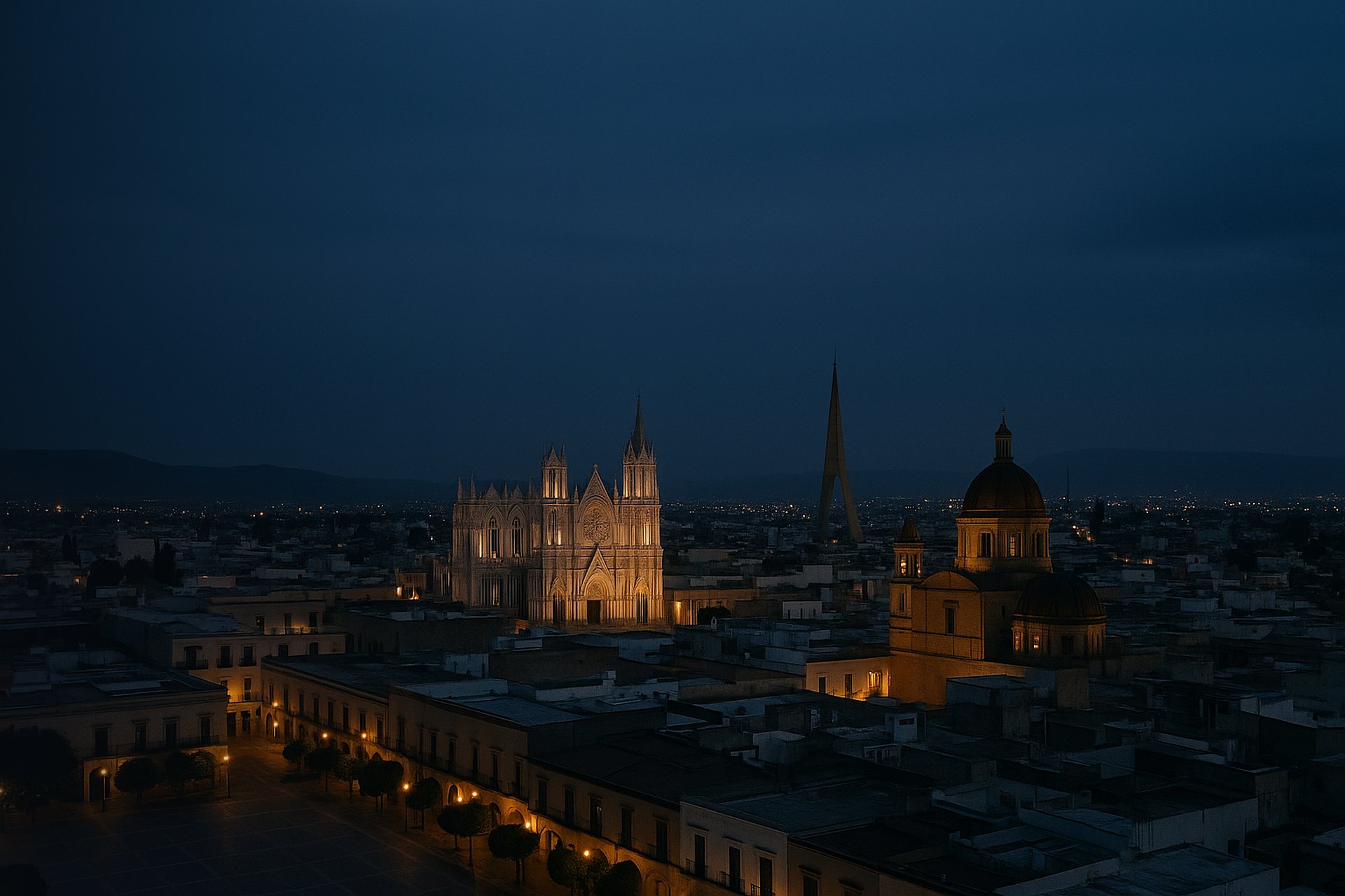 León skyline