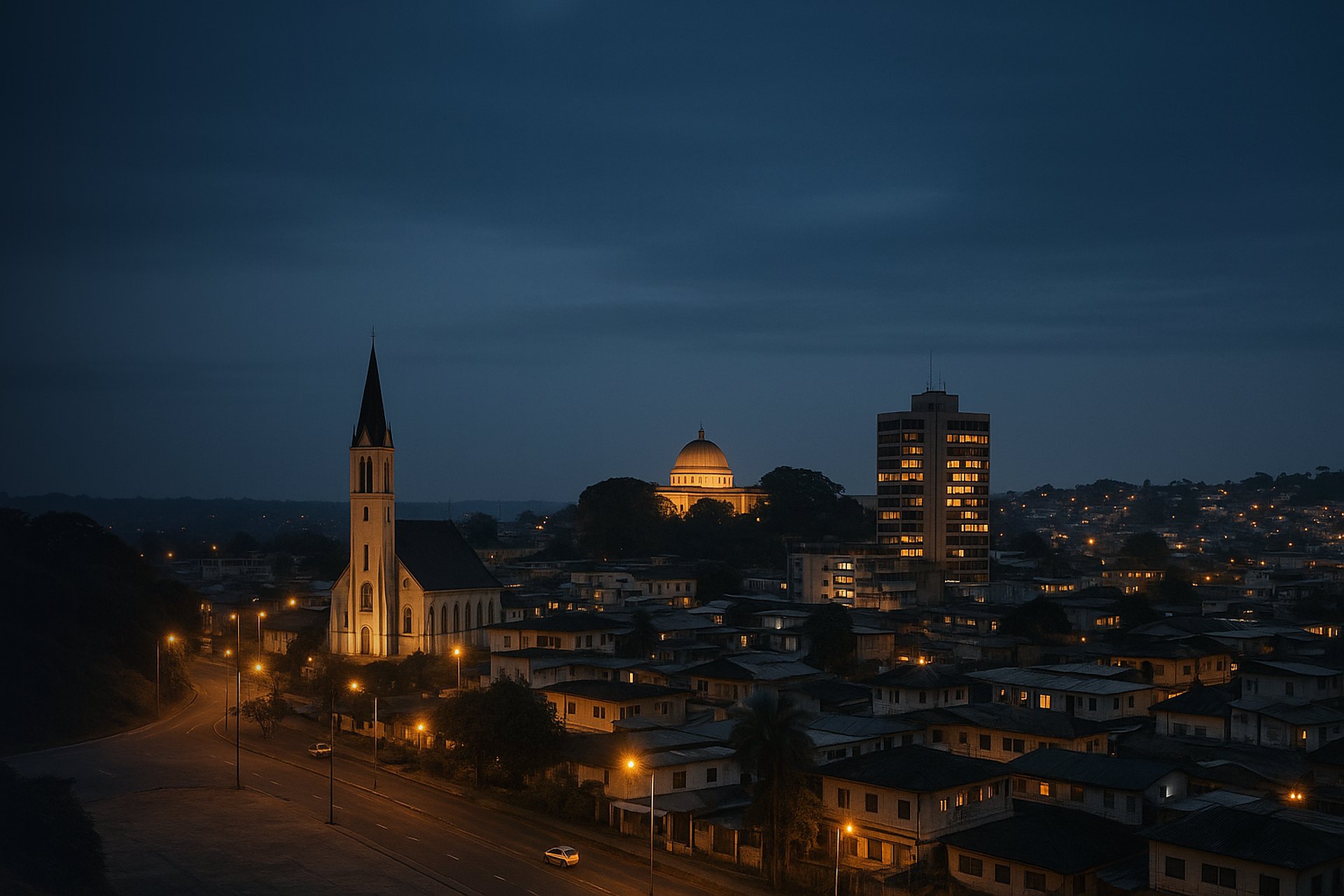 Libreville skyline