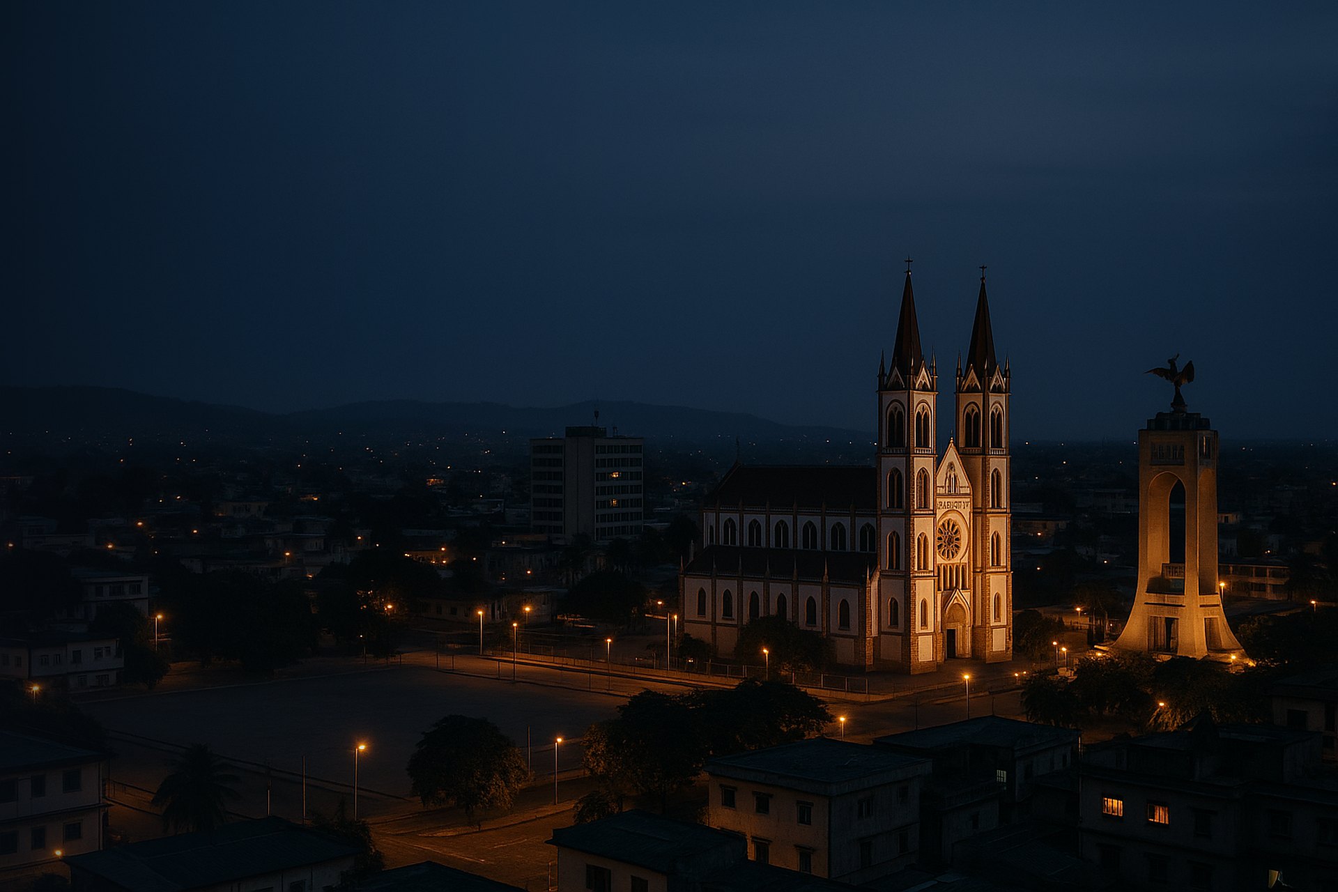 Lomé skyline