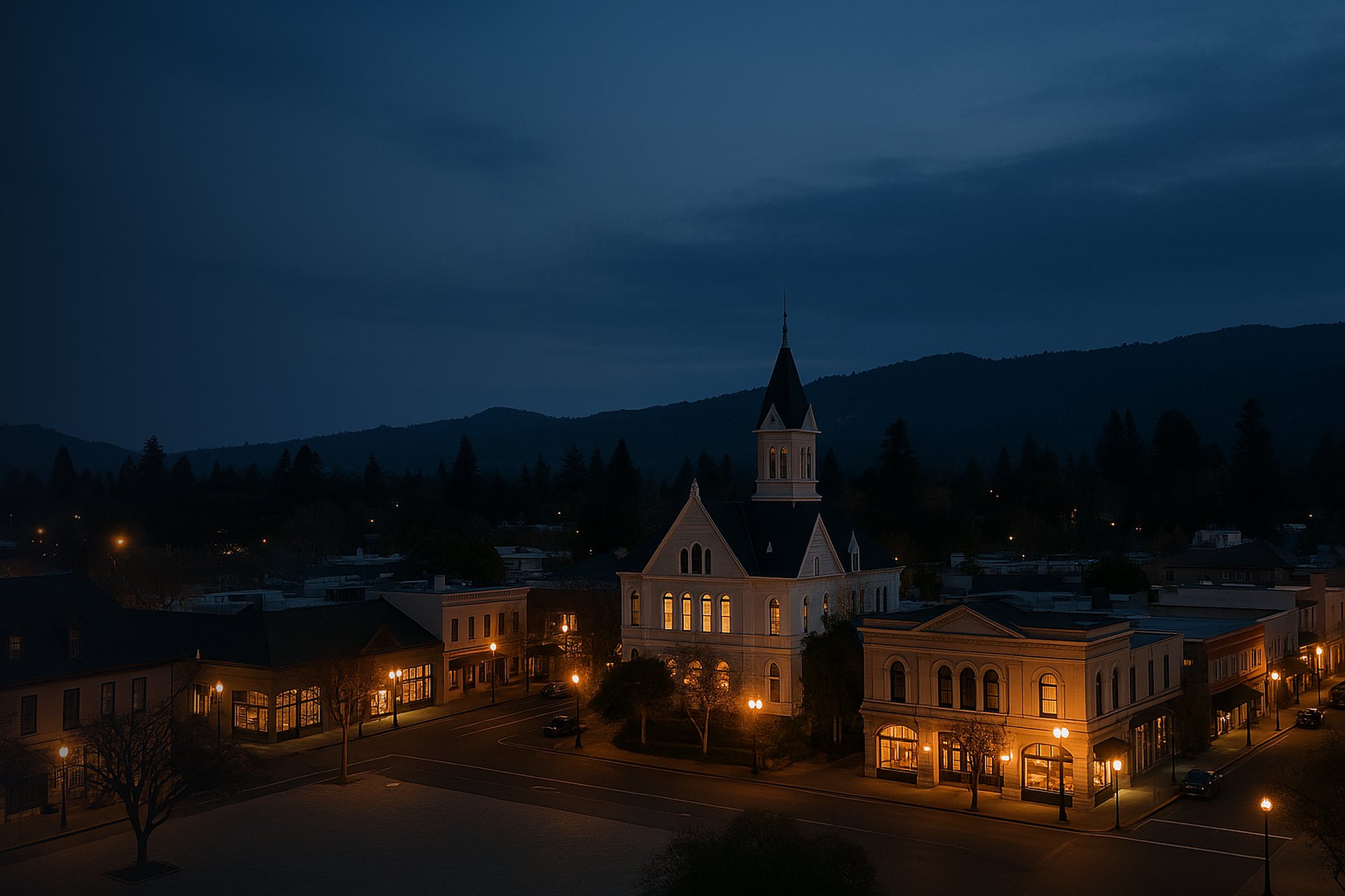 Los Gatos skyline