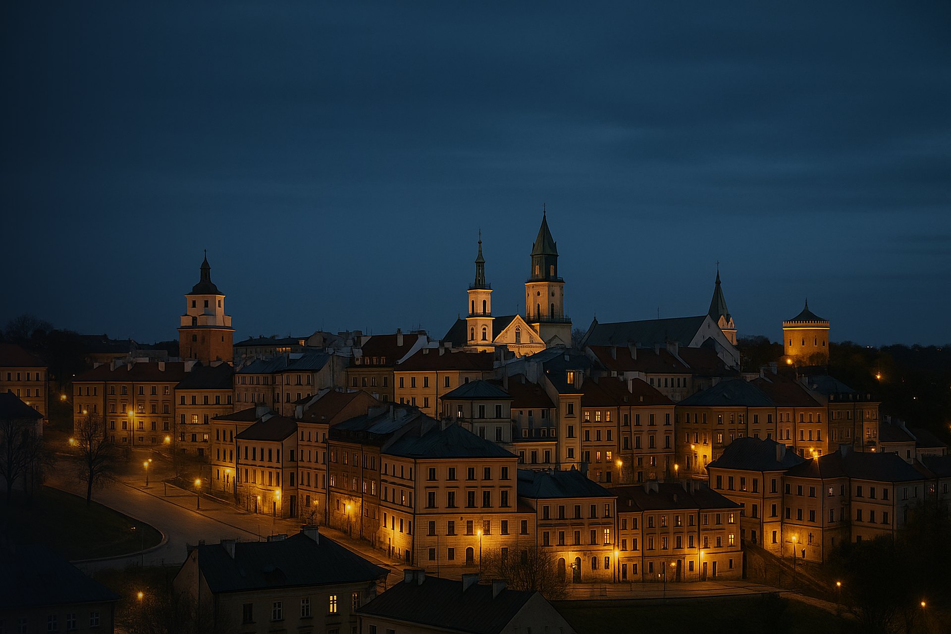 Lublin skyline