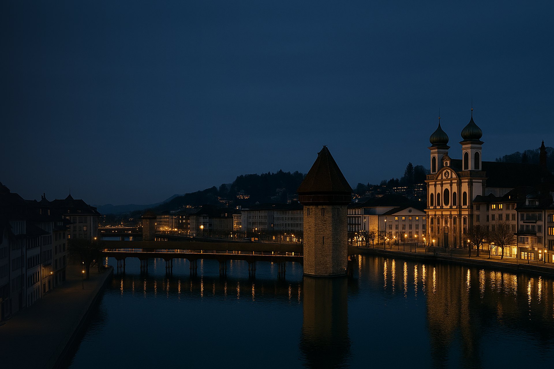 Lucerne skyline