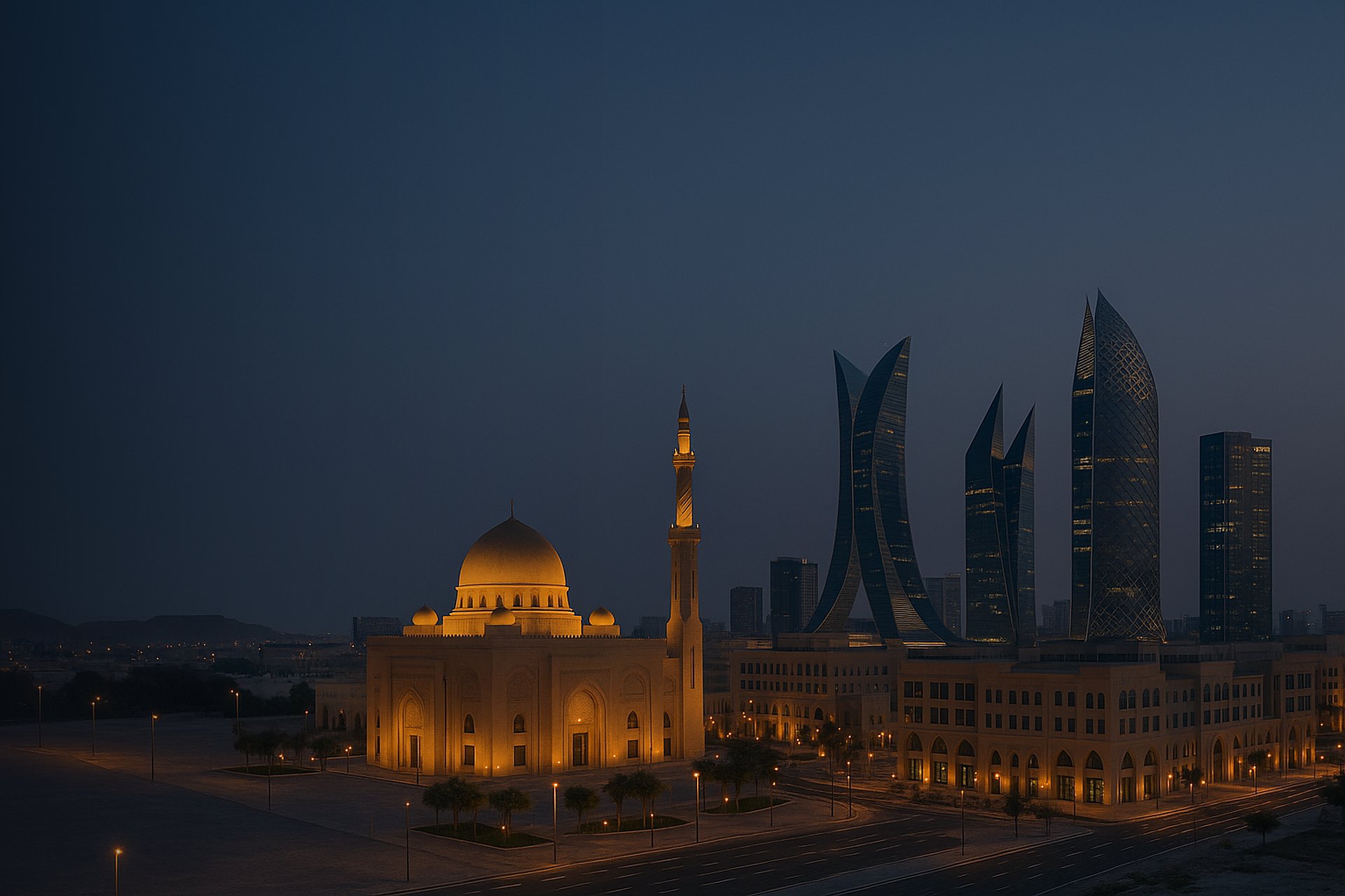 Lusail skyline