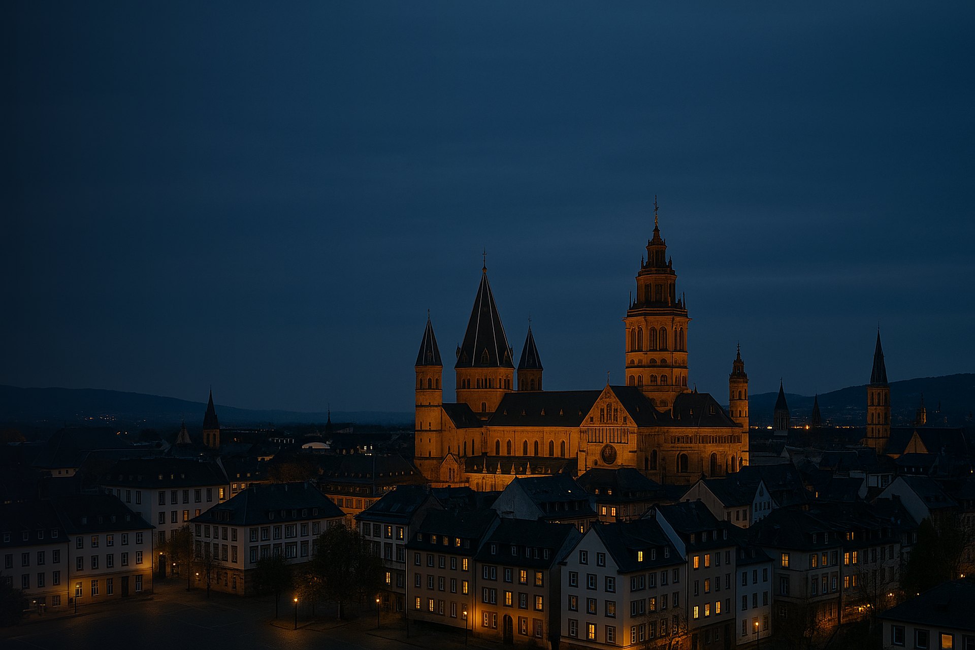 Mainz skyline