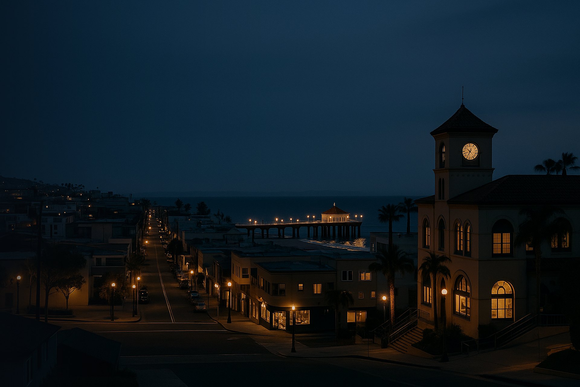 Manhattan Beach skyline