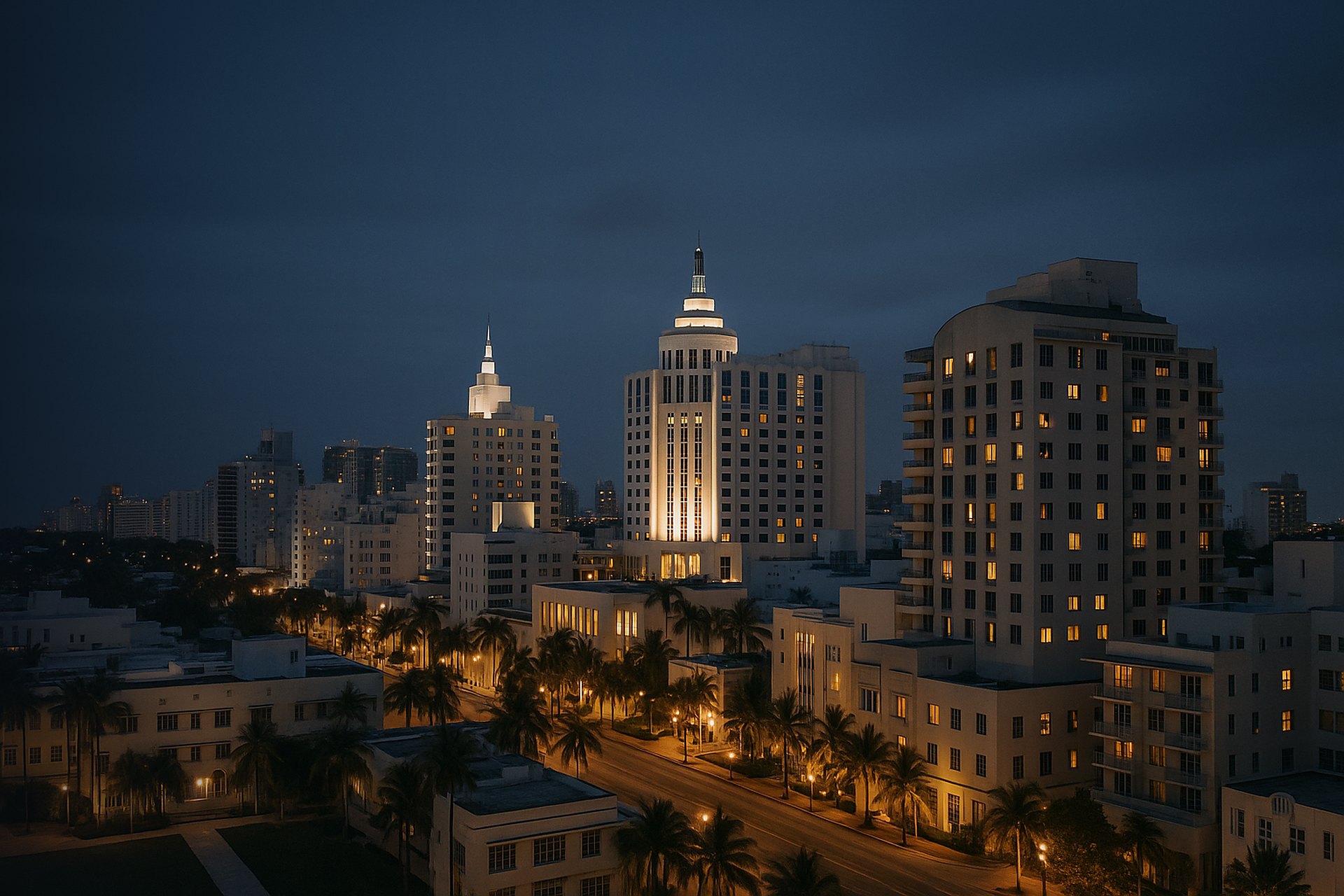 Miami Beach skyline