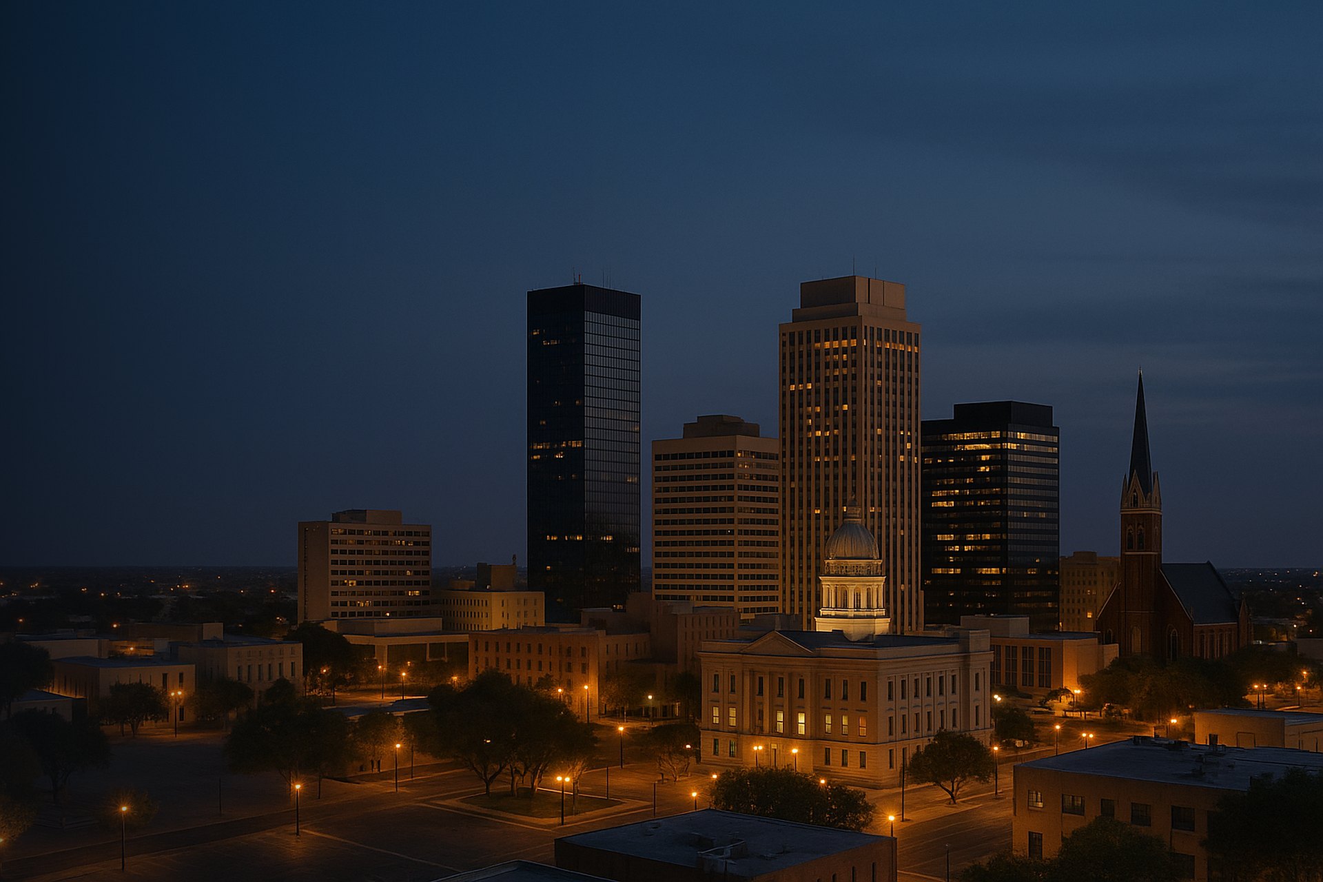 Midland skyline